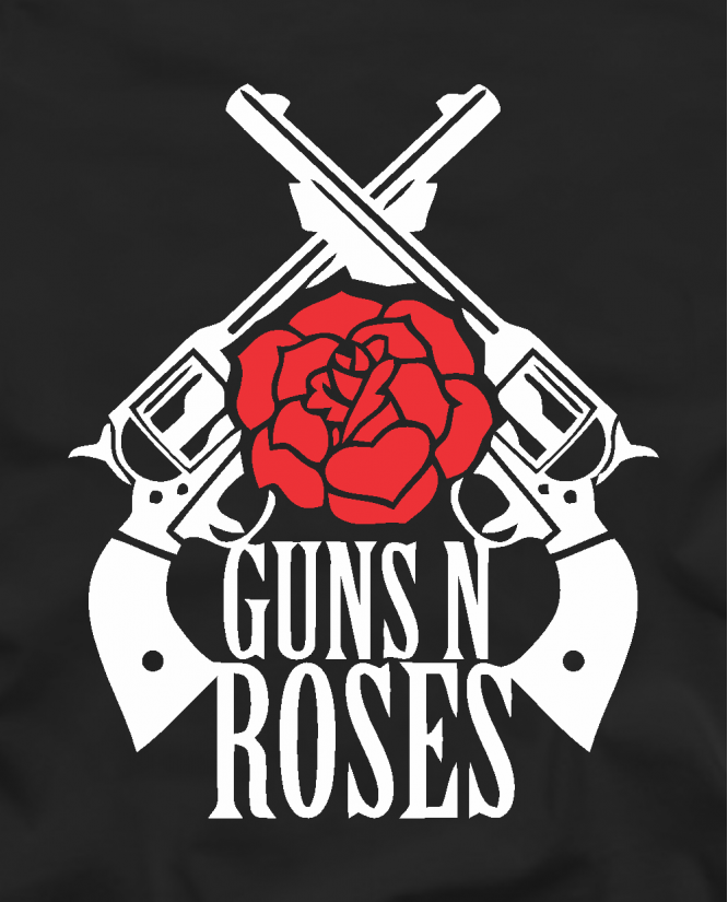 marškinėliai Guns n Roses logo